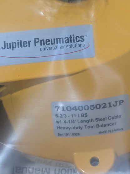 JP Tool Balancer, 11 Lb Load Capacity, 4-1/4' Travel Distance 7104005021JP