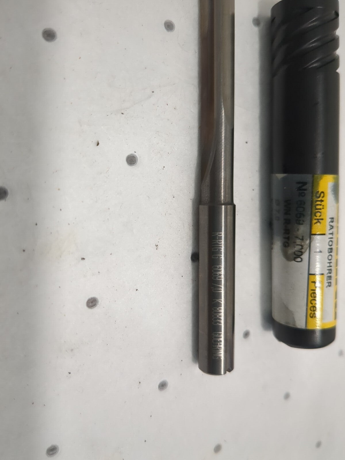 GUHRING Straight-Flute Drill Bit: 7.00 mm Dia, 130 deg pt Carbide 9060690070000