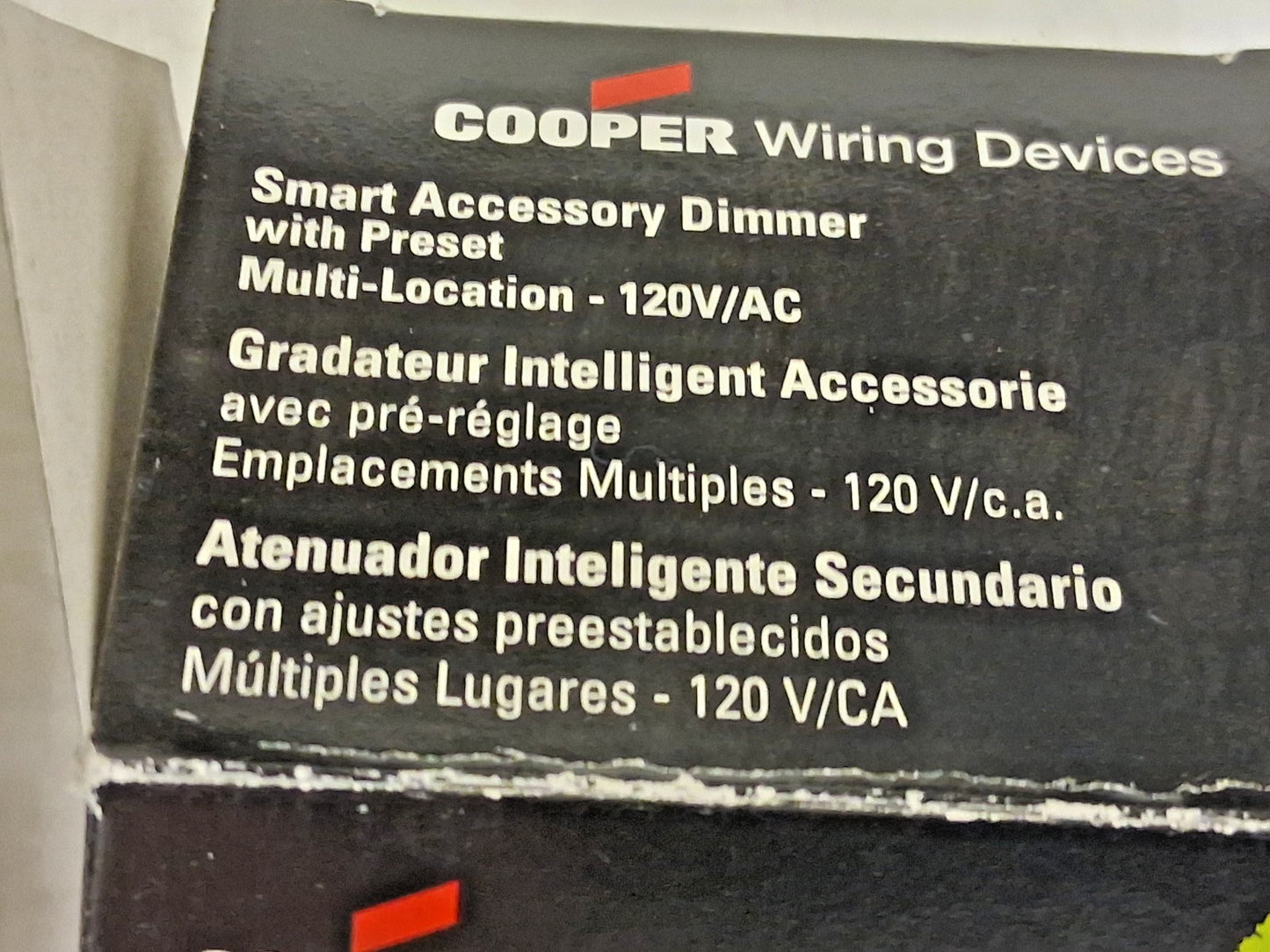 Cooper Wiring Devices Smart Accessory Dimmer ARD-C1