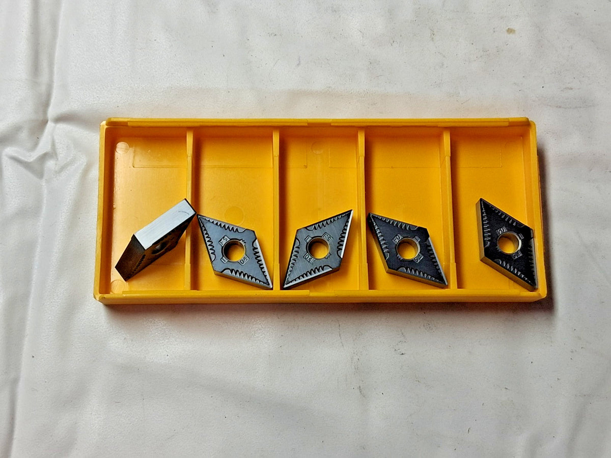 Kennametal Carbide Turning Inserts QTY5 DNGG431FS KCU10 5109296