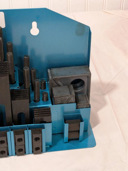 TE-CO Fixture Clamp Step Block & Clamp Set: 52 Pc 20413