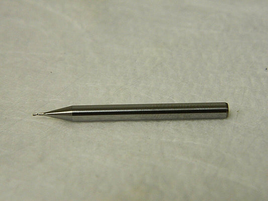 Metal Removal Carbide End Mill 0.02" x 0.125" x 0.06" x 1.5" 2 FL  QTY 2  M31312