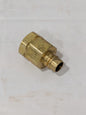 PARKER Hydraulic Hose Valve Fitting: 1/2", 1/2", 2,000 psi BVHN8-8F