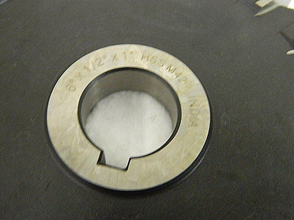 Interstate Straight Side Milling Cutter HSS M42 6" x 1/2" x 1" 20