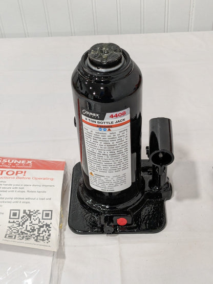 Sunex Tools 8 Ton Capacity Bottle Jack 4408