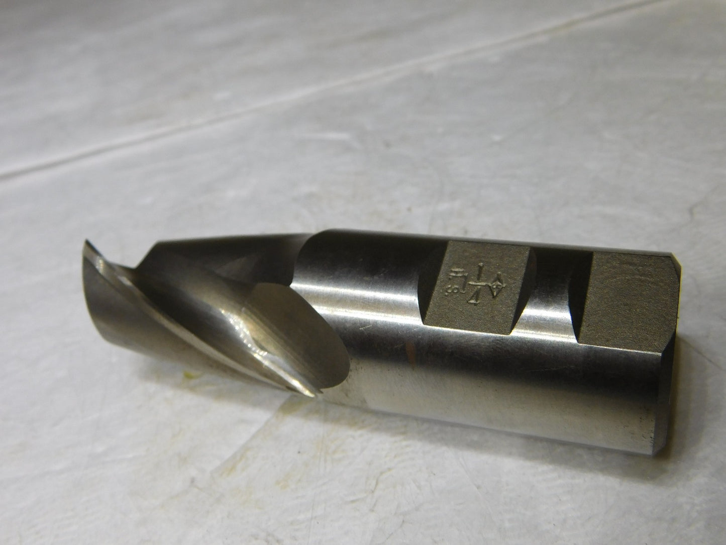 Kobe Steel LTD  HSS Single End Mill 1-1/4” Dia 2Fl 1.25” Shank Dia 4” OAL 4621