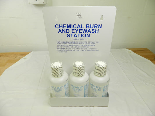 Medi-First Medi-Wash Eye And Skin Station, Three 16-Ounce Bottles 73101