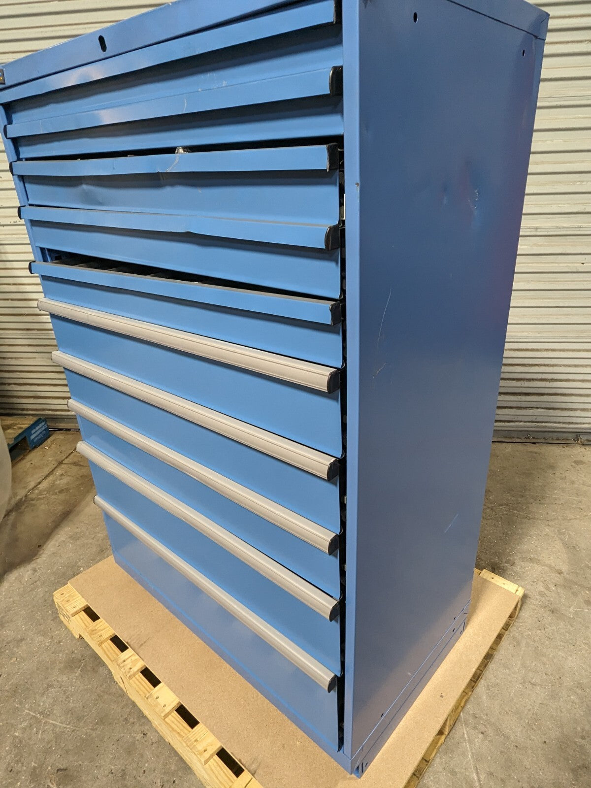 Lista Steel Blue Modular Storage Cabinet 10 Drawer 59 x 40 x 22 Parts / Repair