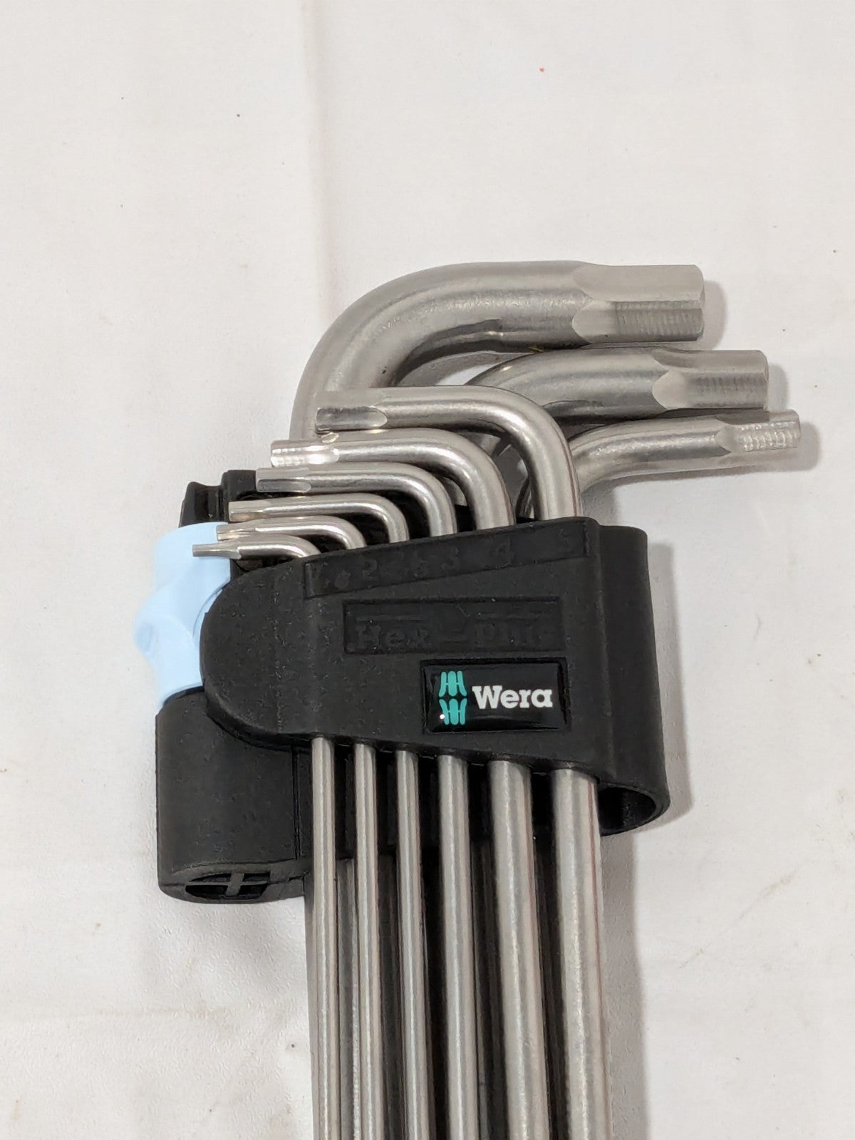 WERA 9 Piece L-Key Hex Key Set 1.5 to 10mm 05022720001