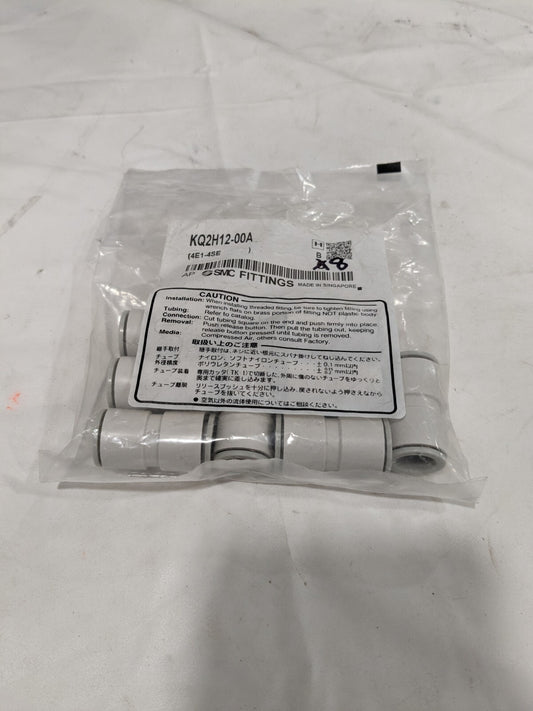 SMC Push-to-Connect Push-to-Connect Fitting: Union, 12.00 mm OD Qty 8 KQ2H12-00A