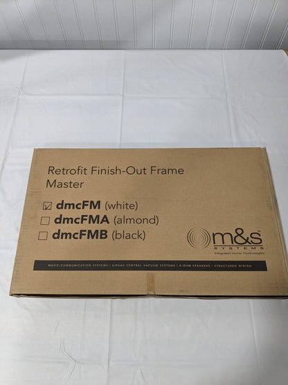 M&amp;S Systems Retrofit Mounting Frame (White) DMCFM
