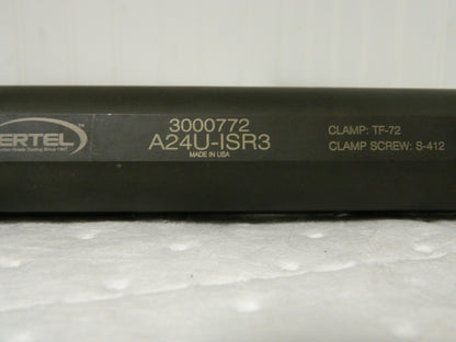 Hertel RH Indexable Grooving Toolholder 1" Depth 1" Width Internal 44631612