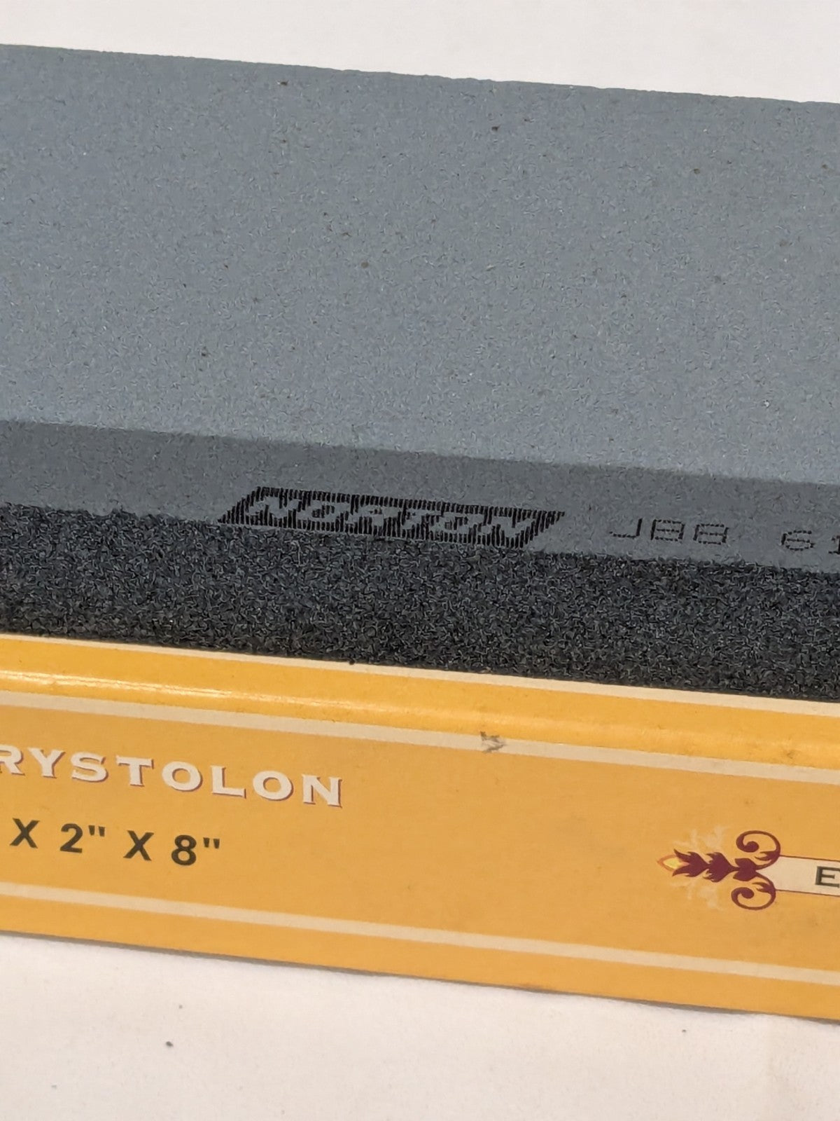 Norton Sharpening Stone: 1'' Thick, Rectangle Gray 1" X 2" X 8" 61463685455