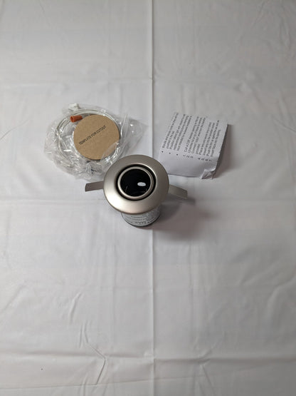 WAC Lighting Low Voltage Mini Recessed Lamp Adjustable Brushed Nickel HR-1137-BN