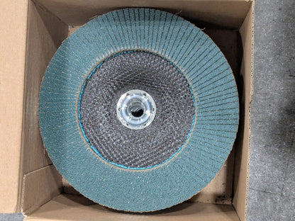 SA Flap Disc Zirconia, GP Type 29, 7" x 5/8-11, 80 Grit Qty 5 645975