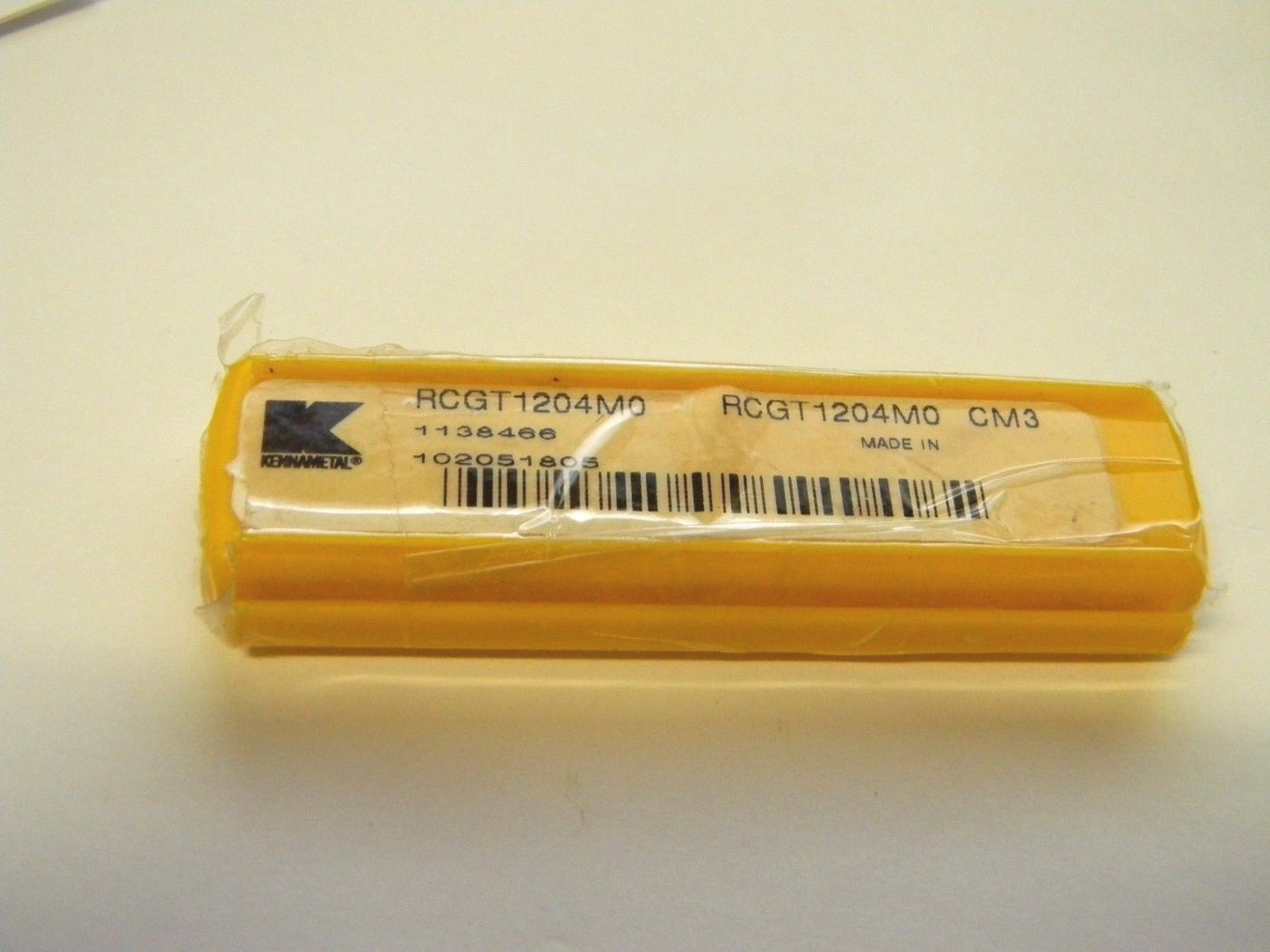 Kennametal Carbide Inserts RCGT1204M0 Grade CM3 QTY 5 1138466