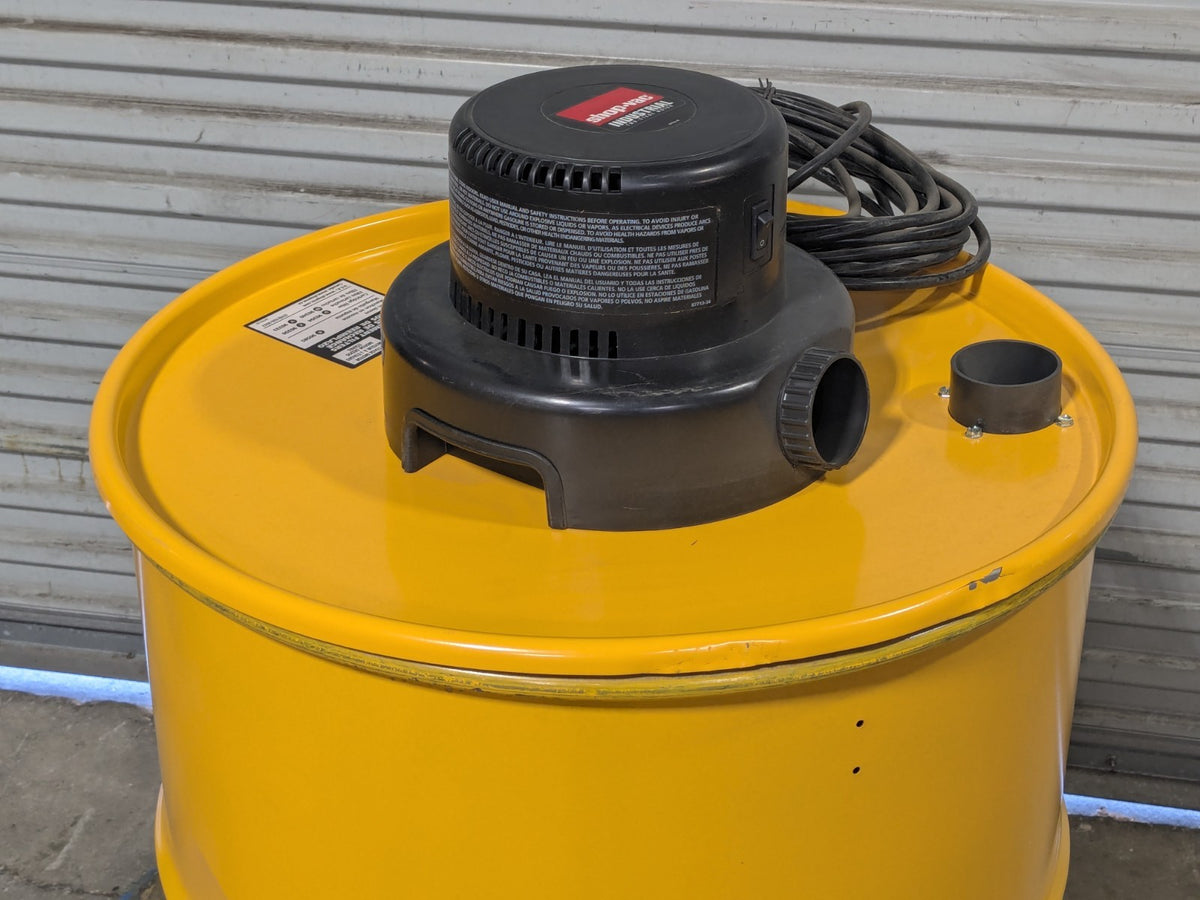 Shop Vac Industrial Wet / Dry Vacuum 55 Gallon Tank 3 HP 120v 11 Amp 9700510