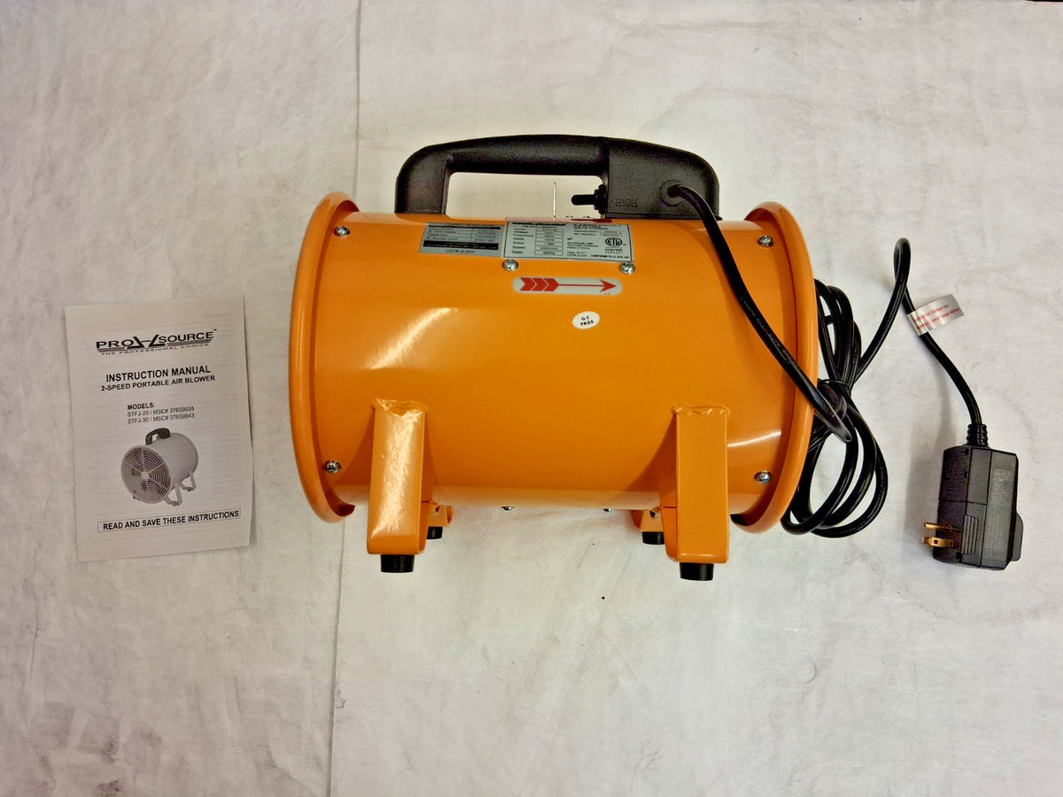 Pro-Source Portable Air Blower 8" 2SPD PS-STFJ-20GFCI
