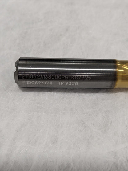 KENNAMETAL Jobber Drill: 13.80 mm Dia, 140 deg Point, Solid Carbide 4149335