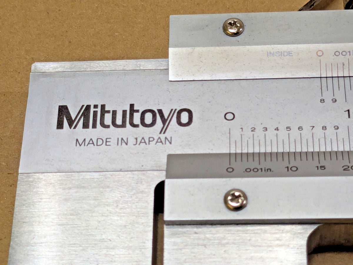 Mitutoyo Vernier Caliper 0 to 30" Range 0.001" Graduation CM3OYL IN 534-119