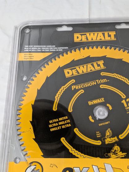 DEWALT Circular Saw Blade: 12 in Blade Dia., 100 Teeth DW72100PT
