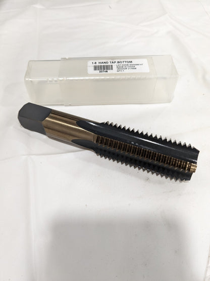 Straight Flute Tap: 1-8 UNC, 4 Flute, Bottoming Chamfer BDNA-20746