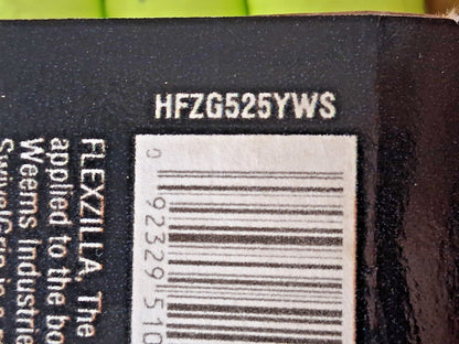 Legacy Thread Green Hybrid Polymer Garden Hose 25ft 3/4" GHT 150 psi HFZG525YWS