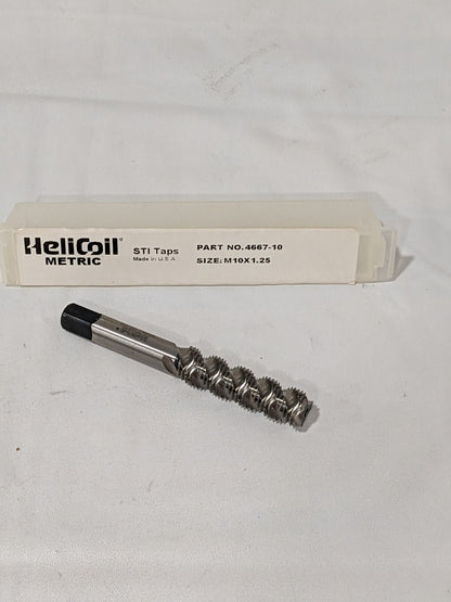 HELI-COIL Spiral Flute STI Tap M10x1.25 Metric Fine/EGM, 3 FL 4667-10