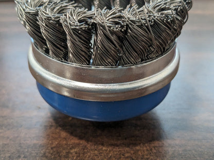 Walter Knot-Twisted Wire Cup Brush with Ring 3" 13G314