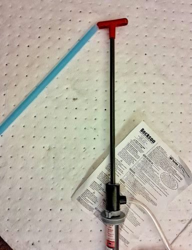Beckson PVC Hand Operated Transfer Pump 9/16" Outlet MP1848S