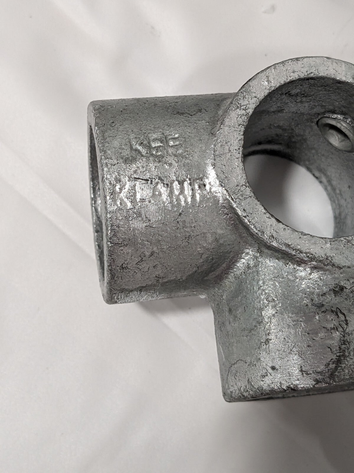KEE 1" Pipe, Side Outlet Tee, Malleable Iron Tee Pipe Rail Fitting Qty 5 21