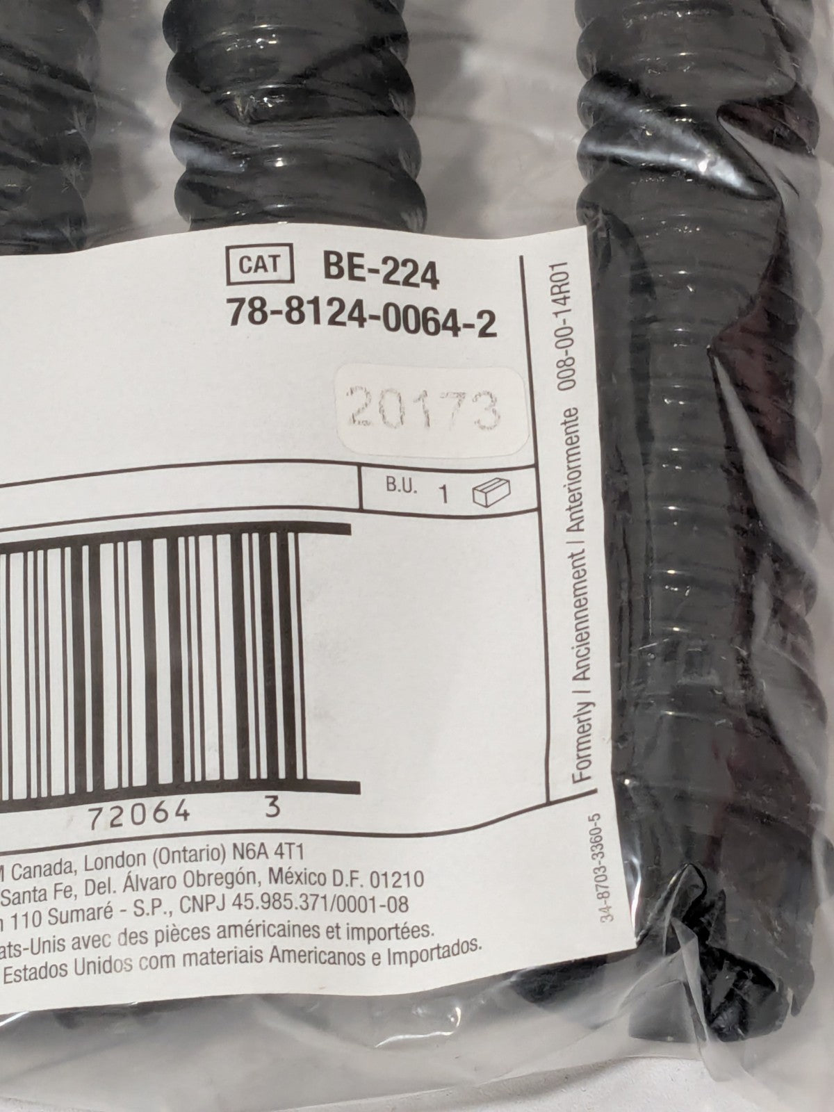 3M 38 Inch Long PAPR Compatible Breathing Tube 7000005588