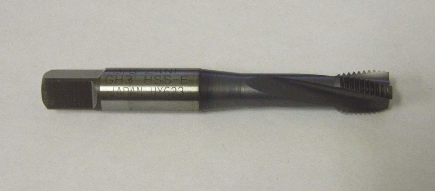 Widia Spiral Flute Taps 3/8-24 UNF H3 3FL HSS-E TiCN QTY 2  87318