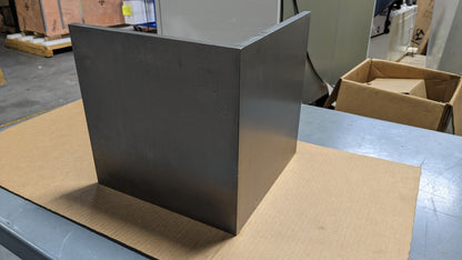 Machined Angle Plate 12" x 12" x 12" Cast Iron Flat Surface Doubl