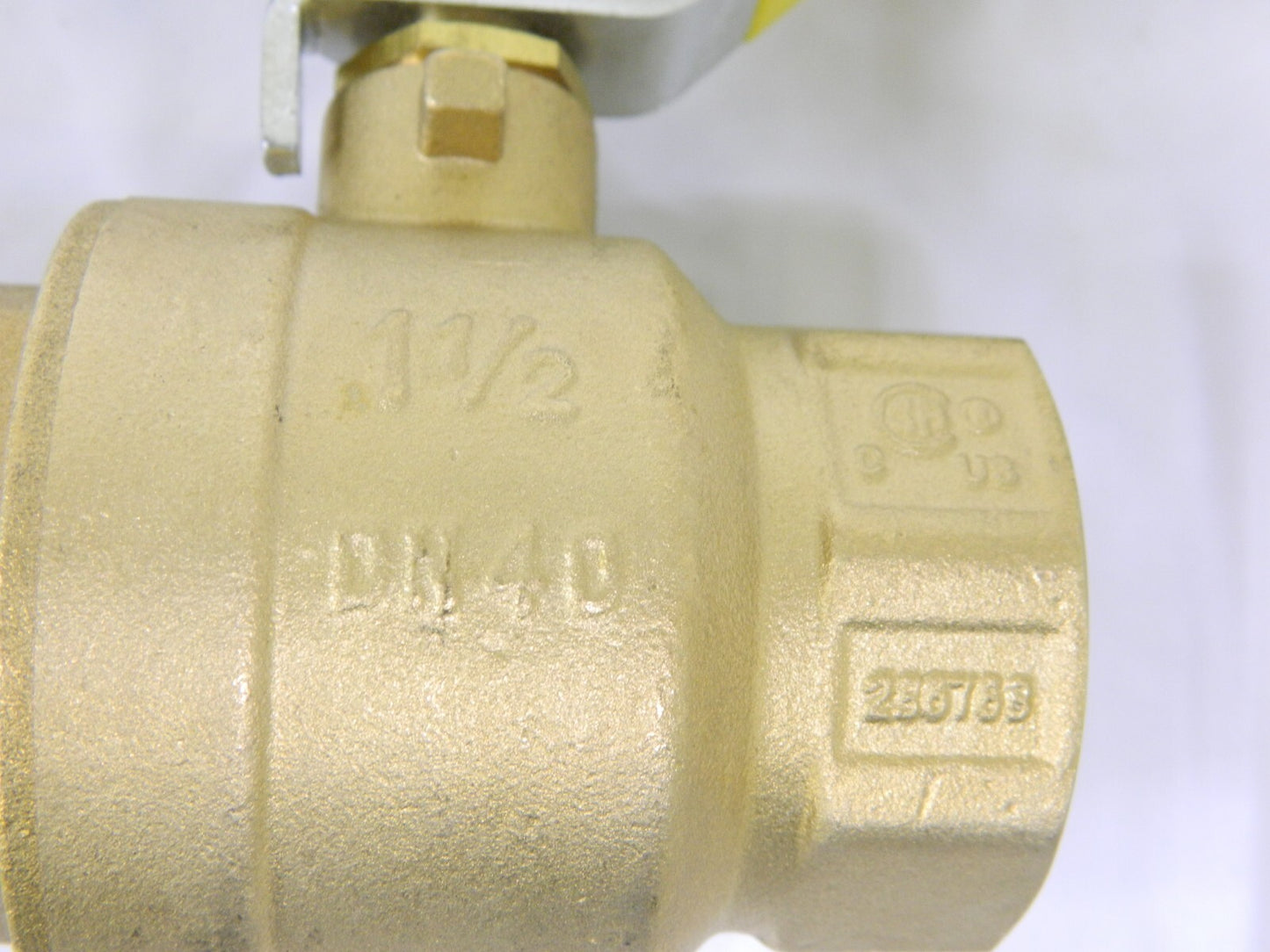 CONTROL DEVICES 2-Way Manual Ball Valve: 1-1/2 Pipe, Full Port BVP15P15-0AA