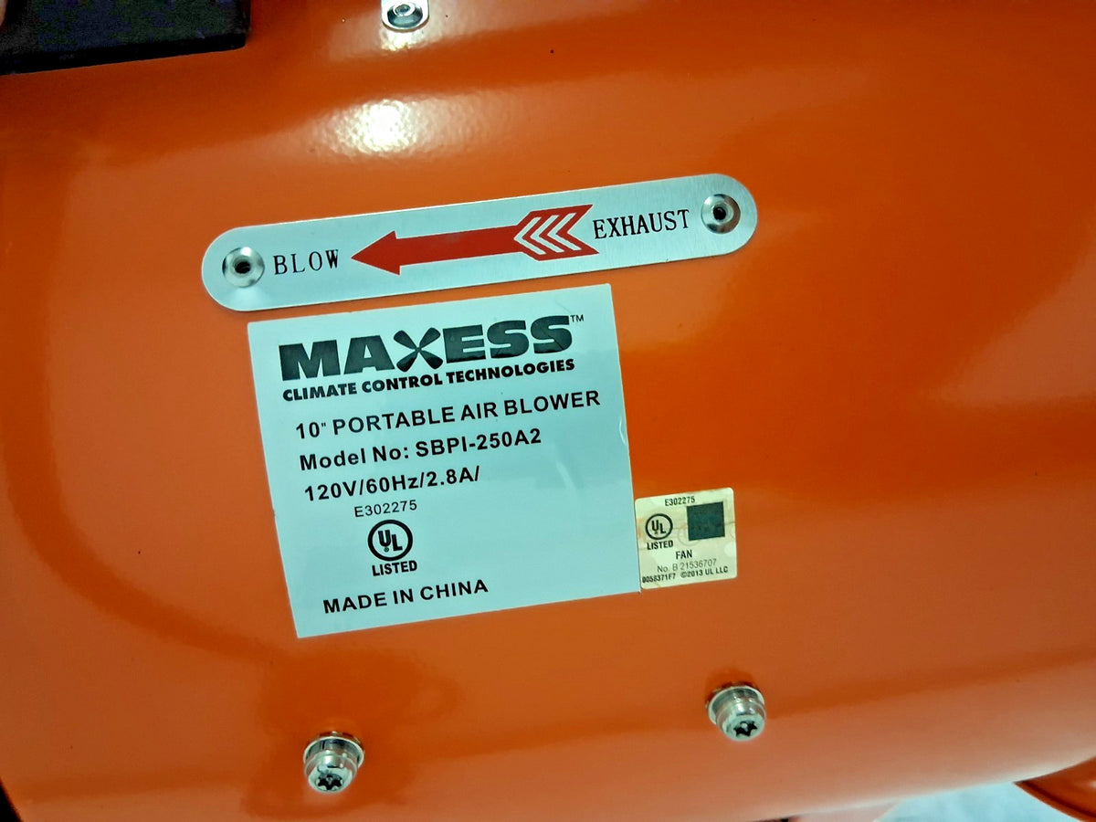MAXESS 10" 2SPD PRTBL AIR BLOWER 72094659