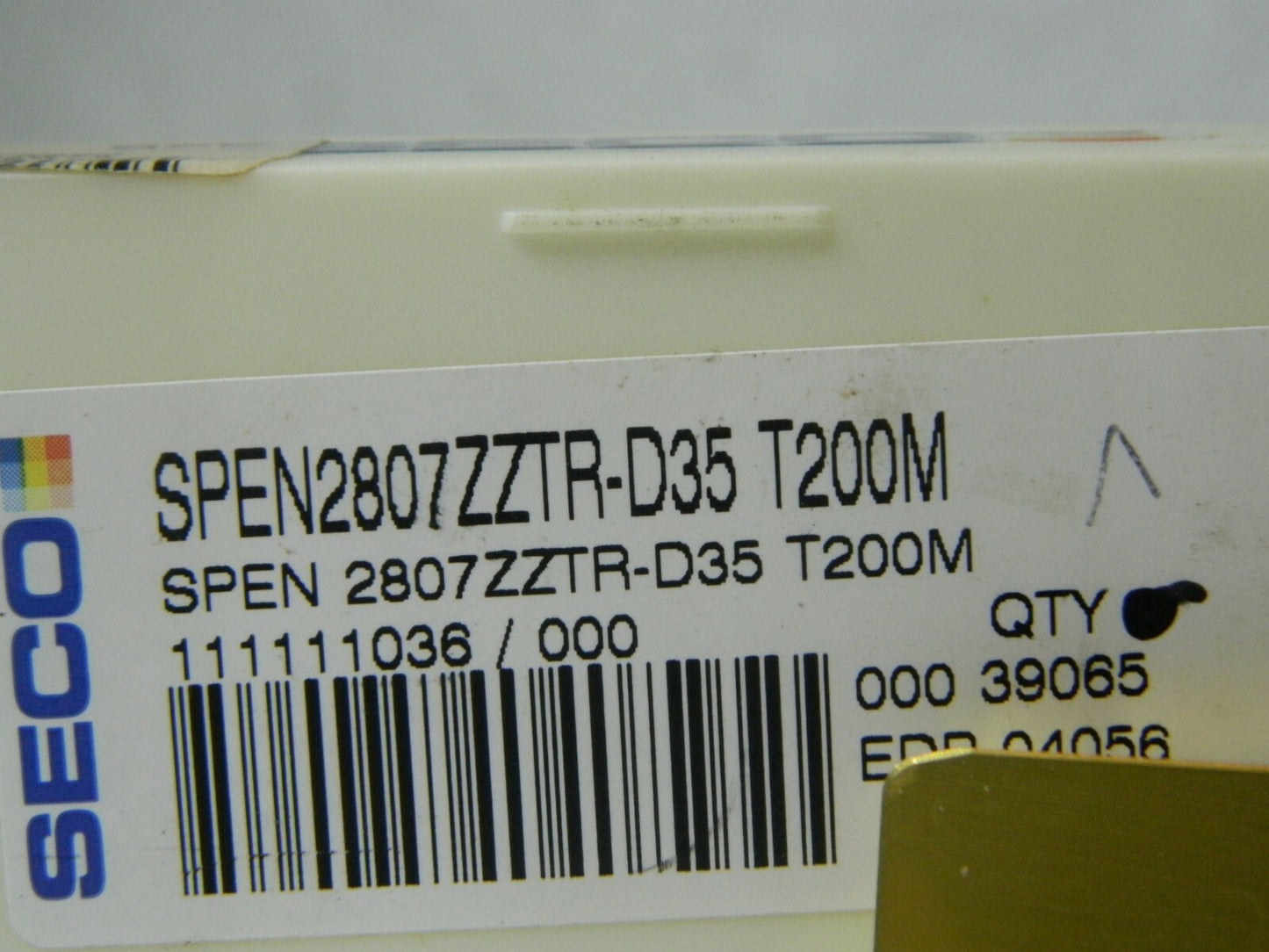 Seco SPEN2807ZZTR-D35 T200M Carbide Milling Insert 04056