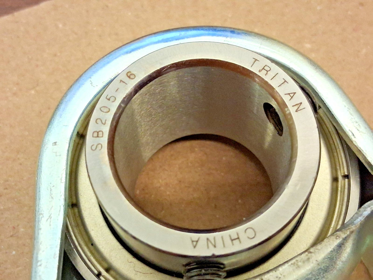 Tritan Pillow Block Ball Bearing 4-1/4" OAL SBPP205-16