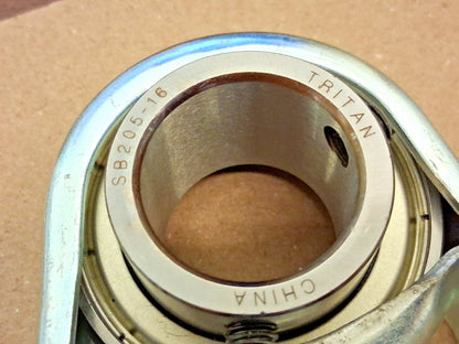 Tritan Pillow Block Ball Bearing 4-1/4" OAL SBPP205-16