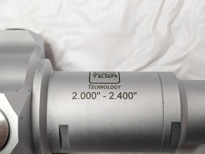 TESA Brown & Sharpe Mechanical Inside Micrometer 2 to 2.4" Range 00881902