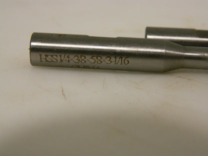 Interstate Ball End Mill 1/4" Diam 1-1/4" Length of Cut 4 FL HSS Qty 2 01892165