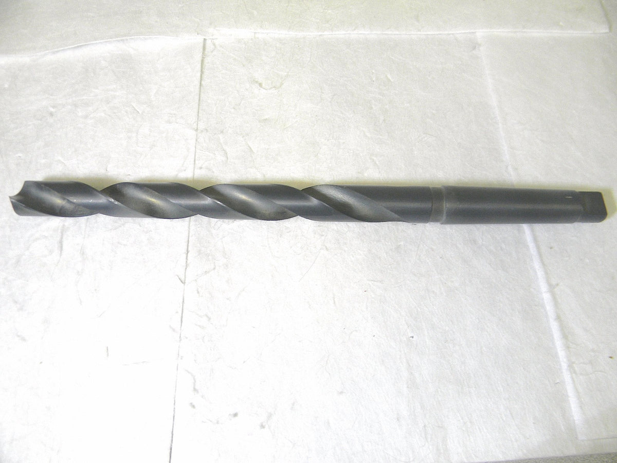 Interstate Taper Shank Drill Bit 1-5/32" Dia. 4MT 118° HSS #63323943