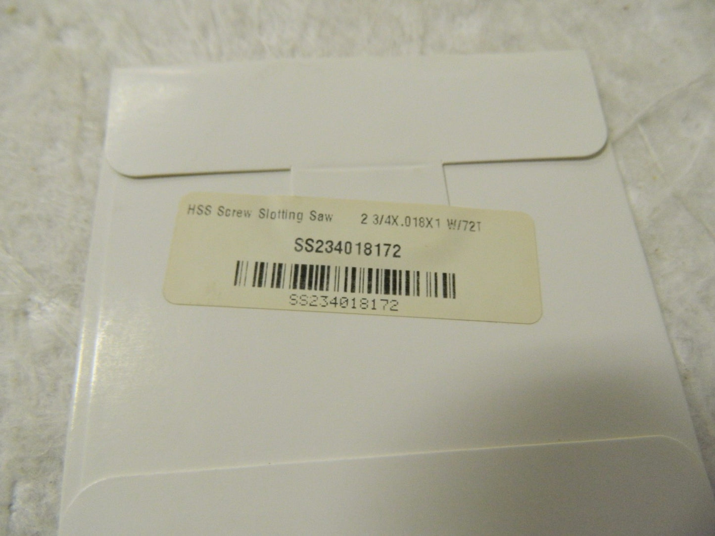 Malco Slitting Slotting Saw 2-3/4" Dia. x 0.018" Blade 72T 5Pk #SS234018172