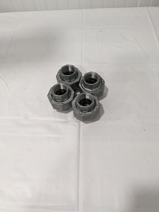 Malleable Iron Pipe Union: 1" Fitting Qty 4 1.NU