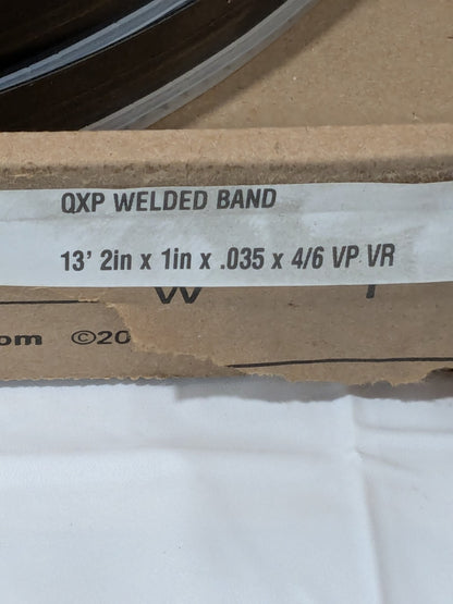 Lenox Welded Bandsaw Blade: 13' 2 Long x 1" Wide x 4 to 6 TPI 97447QPB134015