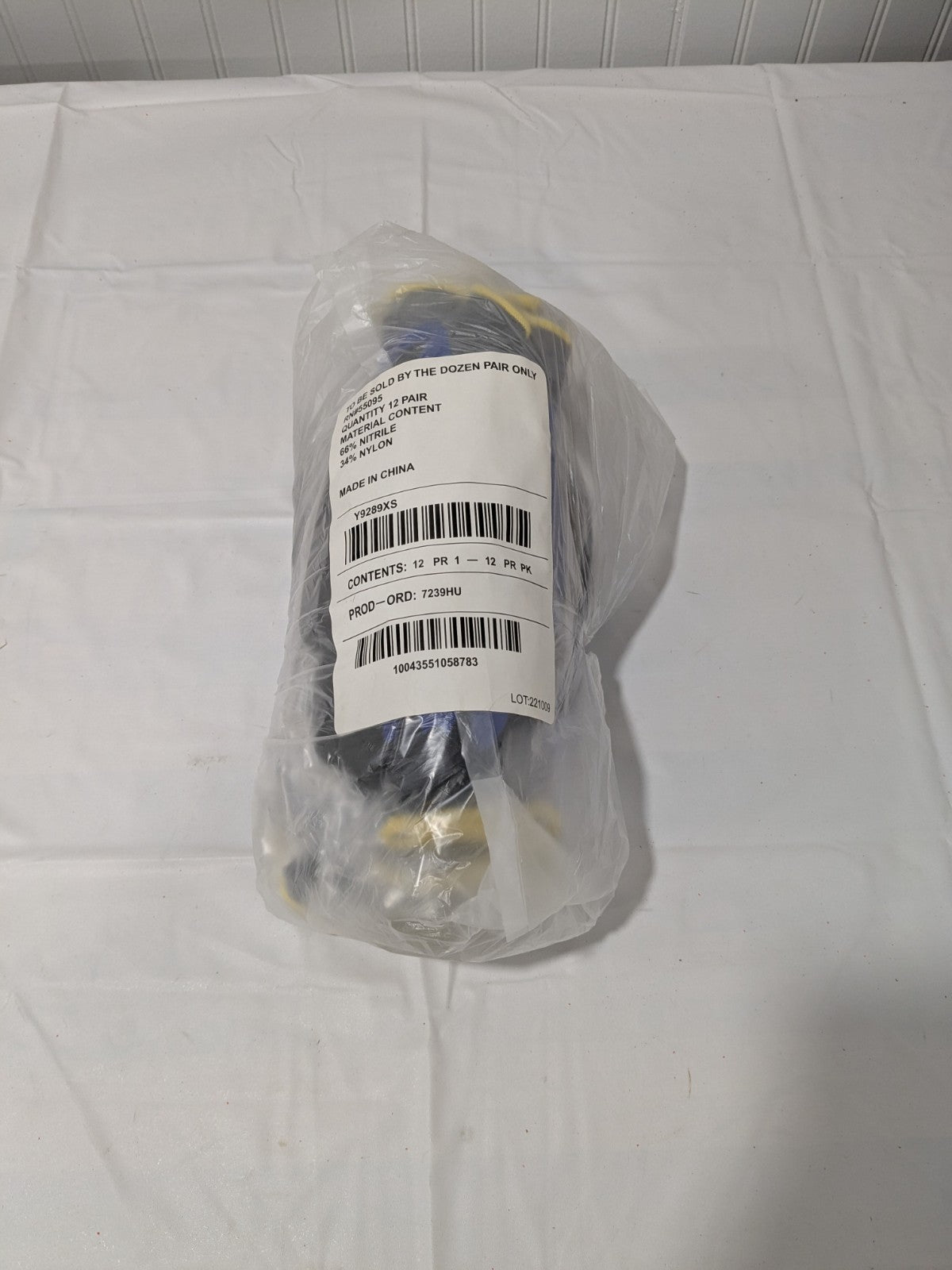 WELLS LAMONT Cut, Puncture & Abrasion-Resistant Gloves Sz XS Qty 12 Y9289XS