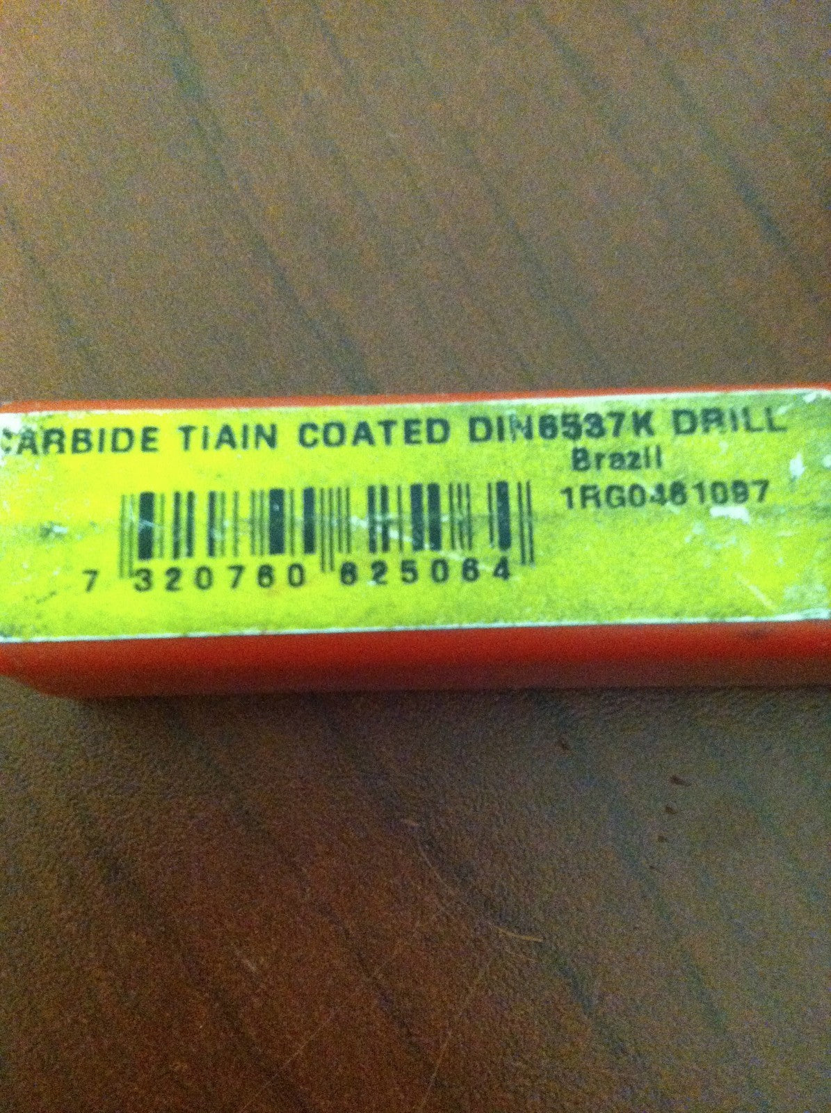 Dormer #625064 31/64" x 31/64" x 2-1/8" x 4-1/8" Carb TiAlN Screw Machine Drill