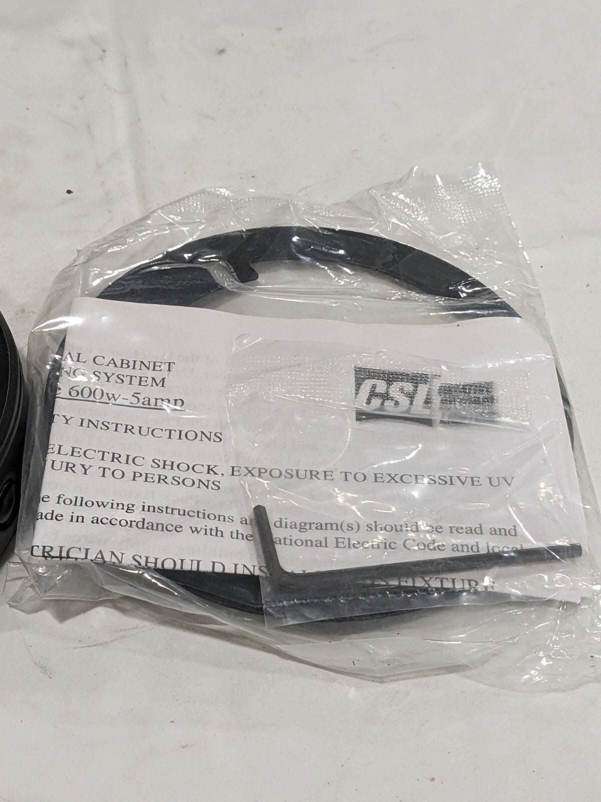 Pro Puck LED Black- 120V system. High Power 4 Watt PP-4WLED-BK