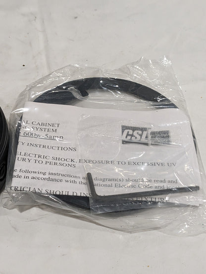 Pro Puck LED Black- 120V system. High Power 4 Watt PP-4WLED-BK