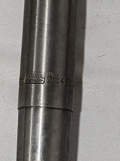National Chucking Reamer 1-3/32" Dia, 10-1/2" OAL, 2-3/4" Flute L